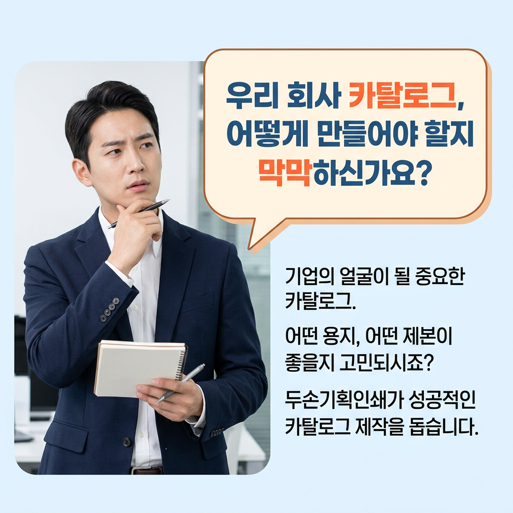 카다록 우리 회사 카탈로그,  어떻게 만들어야 할지 막막하신가요?